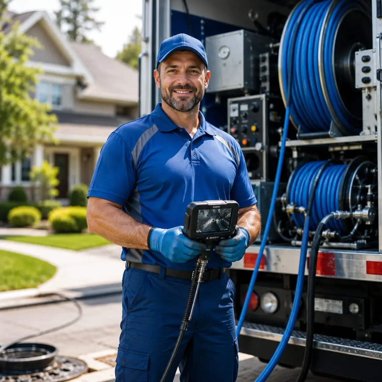 Local outdoor drain cleaning specialists in Glencoe, AR